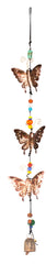 Coppertone Triple Butterflies/Beads & Bells