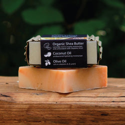 Organic Shea Butter Soap: Scarlet Rose Organic Shea Butter Soap: Scarlet Rose