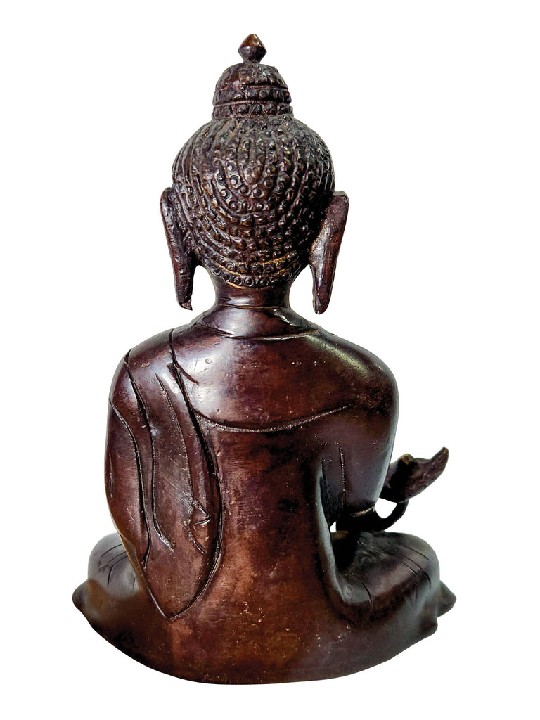 Medicine Buddha Brass Statue Antique Finish
: Brass / 6