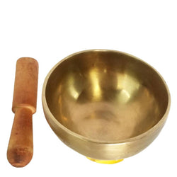 Antique Hand Hammered Singing Bowl: M- 6 Antique Hand Hammered Singing Bowl: M- 6