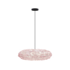 Eos Esther Medium Hardwired Pendant in Light Rose