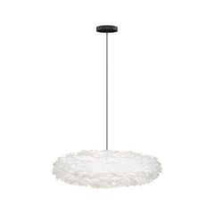 Eos Esther Large Hardwired Pendant in White