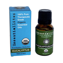100% Pure Essential Oils (1/2oz) (Eucalyptus)  ORGANIC