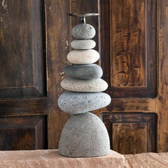 Candle Holder Septuple Cairn