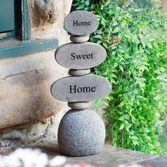 Cairn Sculpture - Home Sweet Home