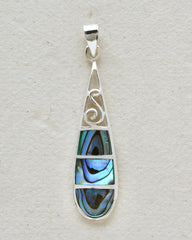 Thin Oval Etched Pendants