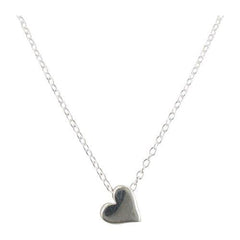 Small Heart Necklace on Adjustable Chain