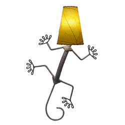 Gecko Wall Lamp, Yellow