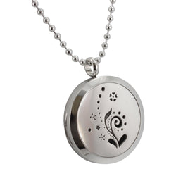 Flower Aromatherapy Diffuser Locket Necklace Flower Aromatherapy Diffuser Locket Necklace