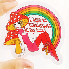 So Mushroom Sticker