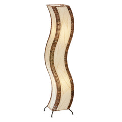 Wave Large Floor Lamp Natural