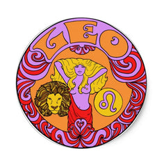 Leo Zodiac Sticker