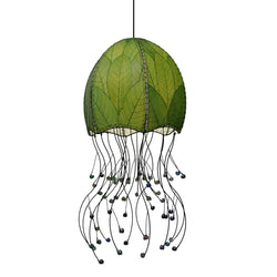 Green Hanging Jellyfish Lamp, Green