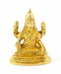 Goddess Laxmi Brass Statue
