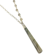 Limited Edition Labradorite Long Gemstone Necklace