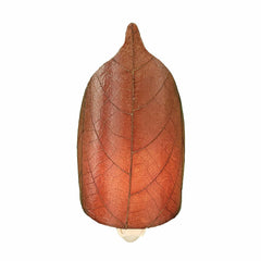 Leaf Night Light Burgundy