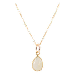 Teardrop Gem Necklace