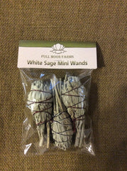 Califoria White Sage 3Pk Mini Wands
