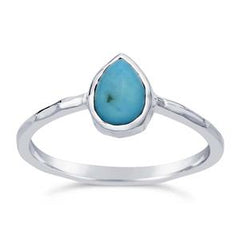 Turquoise Ring in Sterling Silver