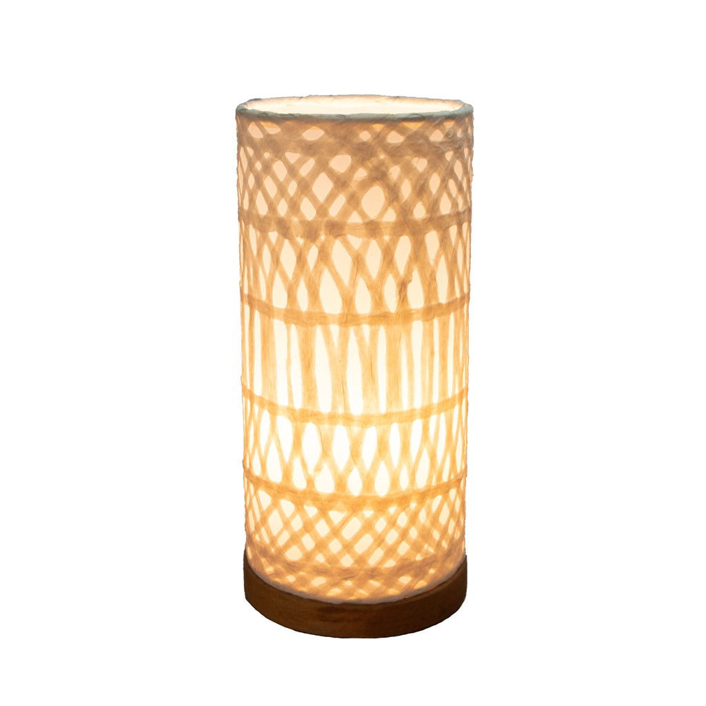 Paper Cylinder Table Lamp Arches
