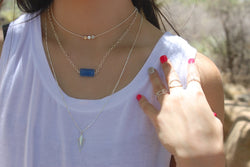 As seen on Law & Order: SVU - Three Circle Link Necklace in Sterling Silver As seen on Law & Order: SVU - Three Circle Link Necklace in Sterling Silver