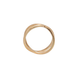 Criss Cross Ring in Bronze Criss Cross Ring in Bronze