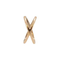 Criss Cross Ring in Bronze Criss Cross Ring in Bronze