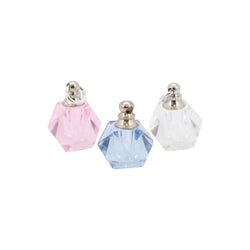 Faceted Green Crystal Essential Oil Diffuser Necklace Faceted Green Crystal Essential Oil Diffuser Necklace