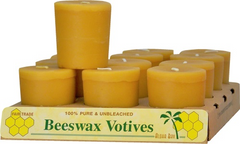 Beeâ€™s Wax Votive Candles