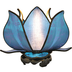 Aqua Baby Blooming Lotus Lamp, Aqua