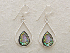 Wire Oval Earrings