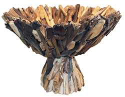 Driftwood Chalice Fruit Bowl Driftwood Chalice Fruit Bowl