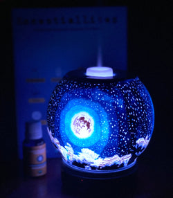 Handcrafted Ultrasonic Essential Oil Diffusers (Moon)