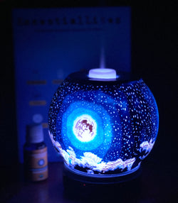 Handcrafted Ultrasonic Essential Oil Diffusers (Moon) Handcrafted Ultrasonic Essential Oil Diffusers (Moon)