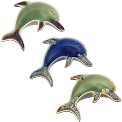 Jumping Dolphin Ceramic Trays