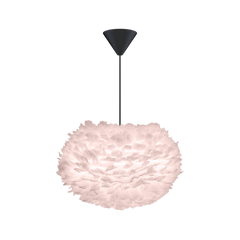 Eos Medium Hardwired Pendant in Light Rose