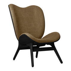 Tall Lounge Chair in Black Oak - A Conversation Piece