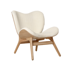 A Conversation Piece Low Lounge Chair in Oak