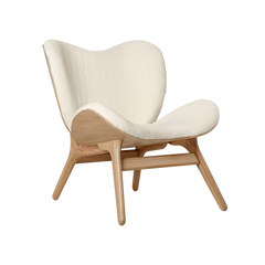 Low Lounge Chair in Oak - A Conversation Piece