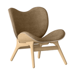Low Lounge Chair in Oak - A Conversation Piece