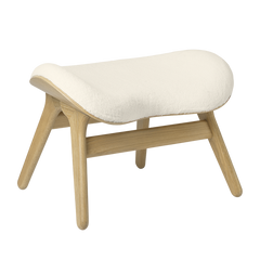 Ottoman in Oak - A Conversation Piece