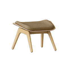 The Reader Ottoman in Oak