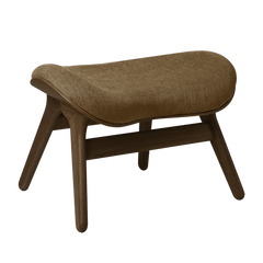 Ottoman in Dark Oak - A Conversation Piece