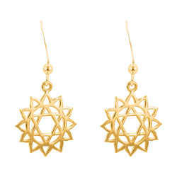 Gold Chakra Earrings Gold Chakra Earrings