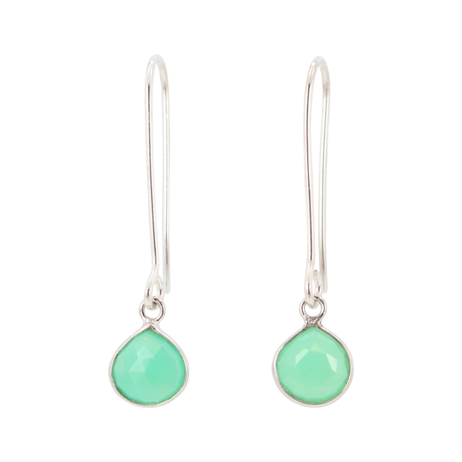 Gemstone dangle earrings, Choice of stone