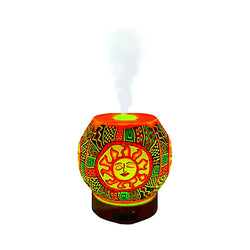 Handcrafted Ultrasonic Essential Oil Diffusers (Tribal Sun)