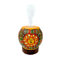 Handcrafted Ultrasonic Essential Oil Diffusers (Tribal Sun) Handcrafted Ultrasonic Essential Oil Diffusers (Tribal Sun)