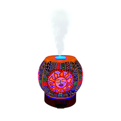 Handcrafted Ultrasonic Essential Oil Diffusers (Tribal Sun) Handcrafted Ultrasonic Essential Oil Diffusers (Tribal Sun)