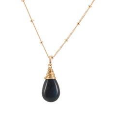 Gold Labradorite Necklace - Limited Edition