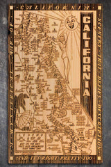 California Wow Wood Fired Map -  Schmedium (14.5